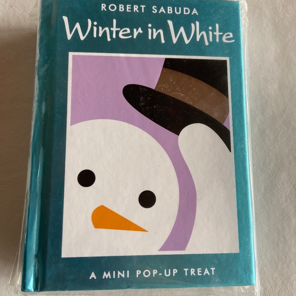 Winter in White collectible pop-up book by Robert Sabuda